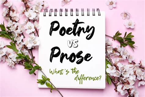 How Is Poetry Different from Prose? A Deeper Exploration