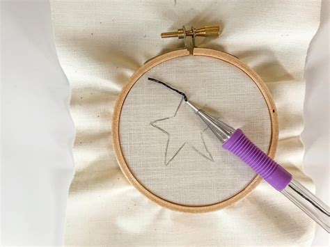 how to do punch needle art and the importance of choosing the right thread for your project