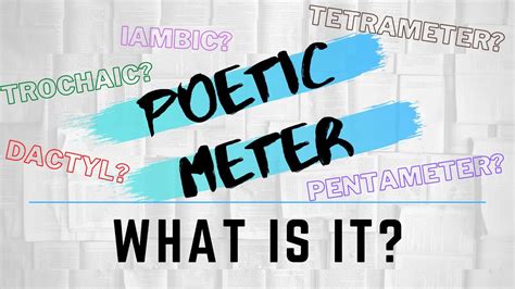 how to write a poetry book and how to choose the perfect poetic meter